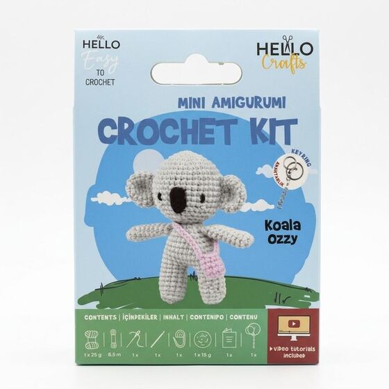 TUVA HELLO CRAFTS TIĞ İŞİ MİNİ AMİGURUMİ KİTİ