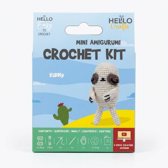 TUVA HELLO CRAFTS TIĞ İŞİ MİNİ AMİGURUMİ KİTİ