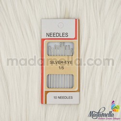 Noname - DİKİŞ İĞNESİ KARTLI 1/5 GÜMÜŞ Noname - DİKİŞ İĞNESİ KARTLI 1/5 GÜMÜŞ