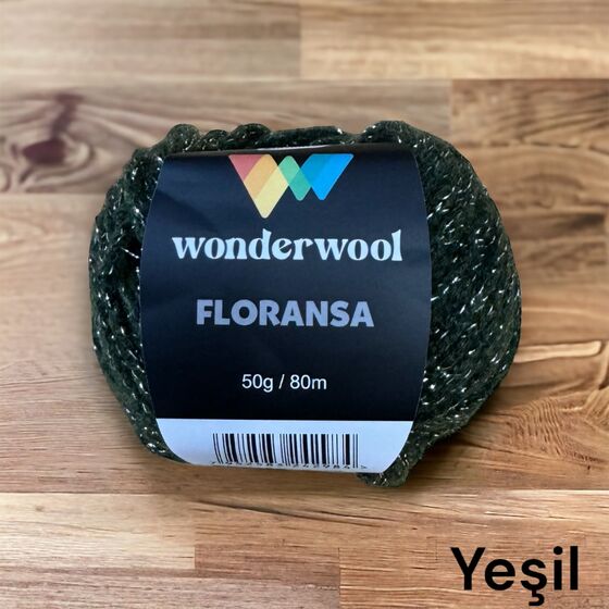 WONDERWOOL FLORANSA SİMLİ ÖRGÜ İPİ 50 GR.