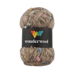 Noname - WONDERWOOL KARTANESİ 100 GR ÖRGÜ İPİ SÜTLÜ KAHVE