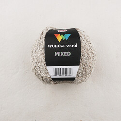 Noname - WONDERWOOL MİXED BÜRÜMCÜK ÖRGÜ İPİ 100 GR. TAŞ