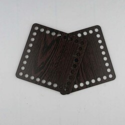 WOODEN BASE 15 X 15 CM. SQUARE - Thumbnail