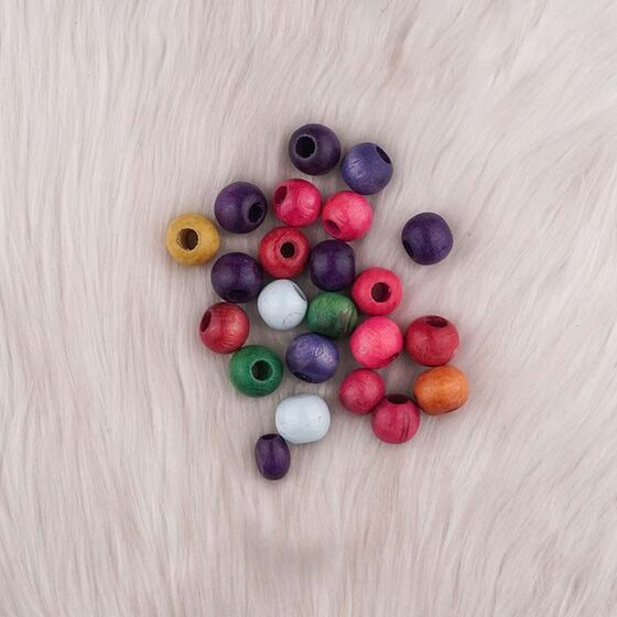 WOODEN BEAD COLOR 20 MM