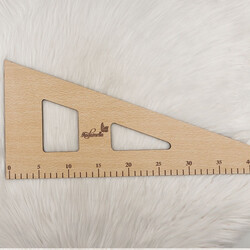 MADAMELLA WOOD NUMBER MITER 45CM - Thumbnail