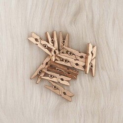 WOODEN LATCH 10 PCS. - Thumbnail