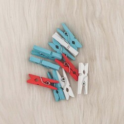 WOODEN LATCH 10 PCS. - Thumbnail