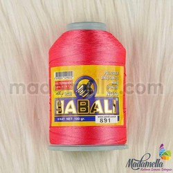 Yabalı - YABALI 100 GR RENKLİ POLYESTER DANTEL İPLİĞİ