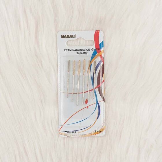 YABALI YBL-03 ETAMINE & CROSS-STİTCH NEEDLE 6 PK.