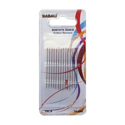 Yabalı - YABALI YBL-06 SOCIETY NEEDLE 14 PK. Yabalı - YABALI YBL-06 SOCIETY NEEDLE 14 PK.