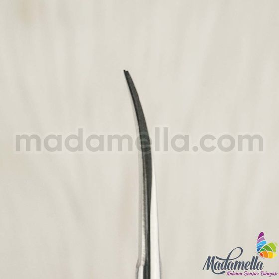 YABALI YBL-59 NICKEL CURVED END SCISSORS