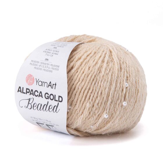 YarnArt ALPACA GOLD BEADED 50 GR. 140 MT.