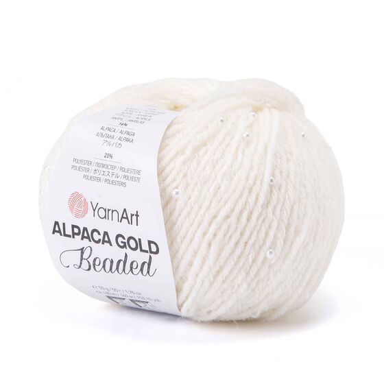 YarnArt ALPACA GOLD BEADED 50 GR. 140 MT.
