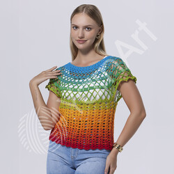 YarnArt BOUQUET 250 GR 500 MT ÖRGÜ İPİ - Thumbnail