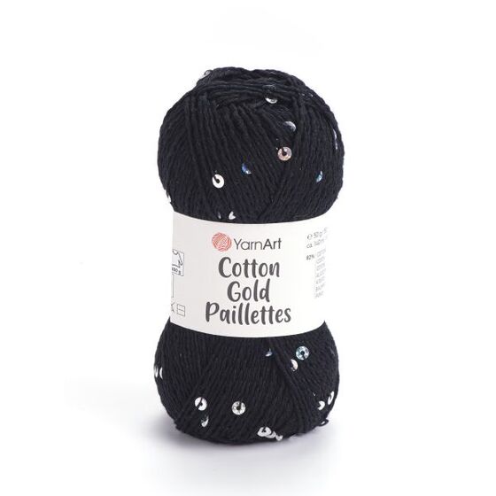 YarnArt COTTON GOLD PAİLETTES 50 GR. 140 MT