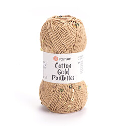 YarnArt COTTON GOLD PAİLETTES 50 GR. 140 MT - Thumbnail