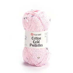 YarnArt COTTON GOLD PAİLETTES 50 GR. 140 MT - Thumbnail