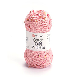 YarnArt COTTON GOLD PAİLETTES 50 GR. 140 MT - Thumbnail