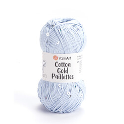 YarnArt COTTON GOLD PAİLETTES 50 GR. 140 MT - Thumbnail
