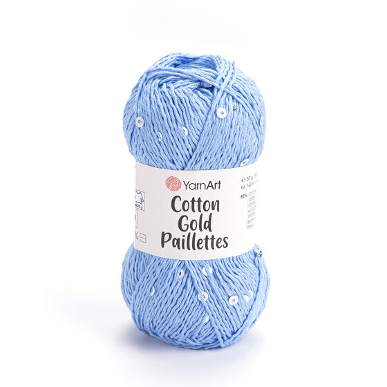 YarnArt COTTON GOLD PAİLETTES 50 GR. 140 MT