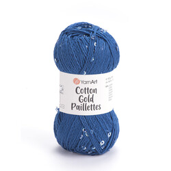 YarnArt COTTON GOLD PAİLETTES 50 GR. 140 MT - Thumbnail