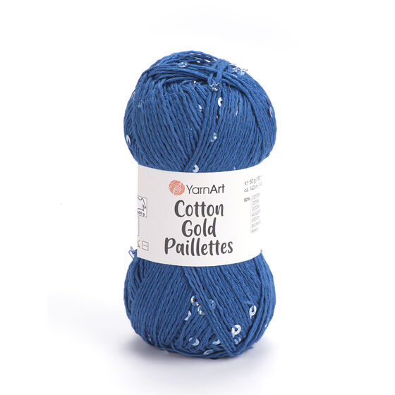 YarnArt COTTON GOLD PAİLETTES 50 GR. 140 MT