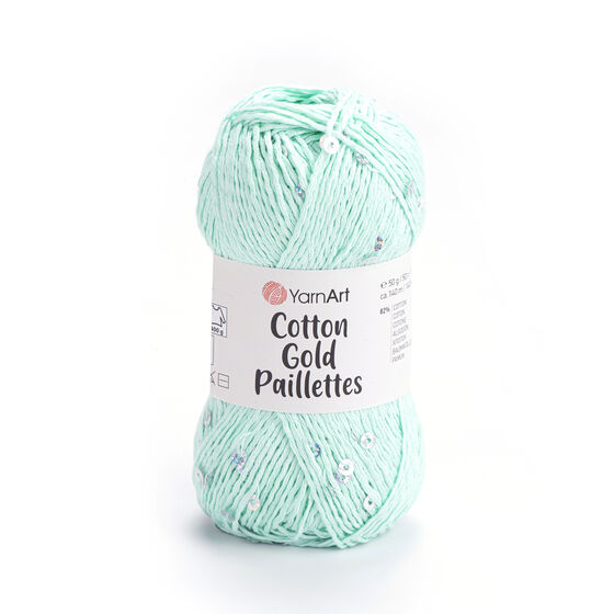YarnArt COTTON GOLD PAİLETTES 50 GR. 140 MT