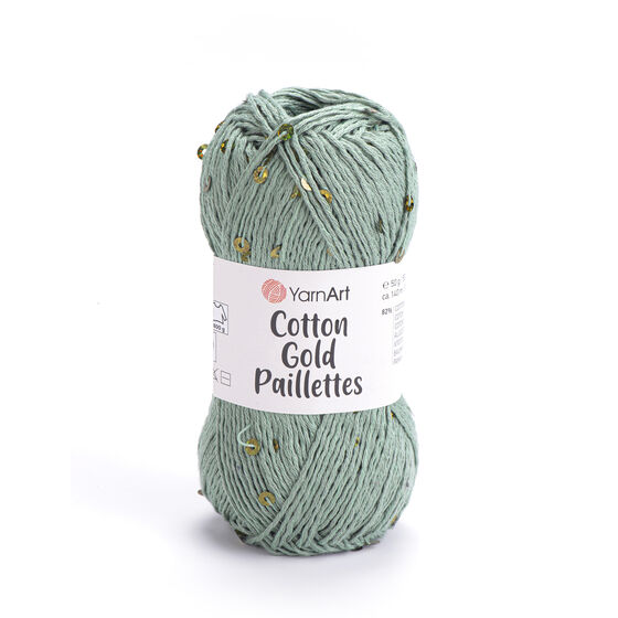 YarnArt COTTON GOLD PAİLETTES 50 GR. 140 MT