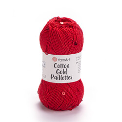 YarnArt COTTON GOLD PAİLETTES 50 GR. 140 MT - Thumbnail
