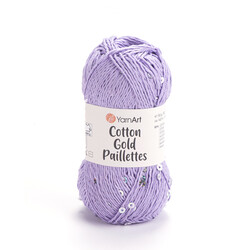 YarnArt COTTON GOLD PAİLETTES 50 GR. 140 MT - Thumbnail