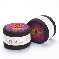 YarnArt FLOWERS 250 GR 1000 MT ÖRGÜ İPİ - Thumbnail