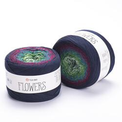 YarnArt FLOWERS 250 GR 1000 MT ÖRGÜ İPİ - Thumbnail
