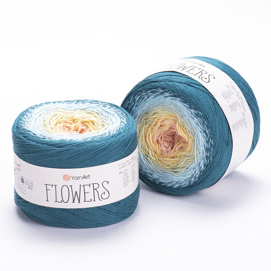 YarnArt FLOWERS 250 GR 1000 MT ÖRGÜ İPİ