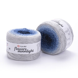 YarnArt FLOWERS MOONLİGHT 260 GR 1000 MT ÖRGÜ İPİ - Thumbnail