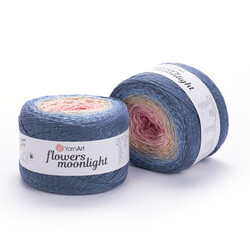YarnArt FLOWERS MOONLİGHT 260 GR 1000 MT ÖRGÜ İPİ - Thumbnail