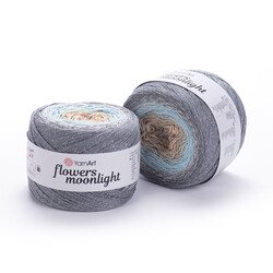 YarnArt FLOWERS MOONLİGHT 260 GR 1000 MT ÖRGÜ İPİ - Thumbnail