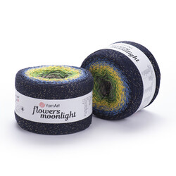 YarnArt FLOWERS MOONLİGHT 260 GR 1000 MT ÖRGÜ İPİ - Thumbnail