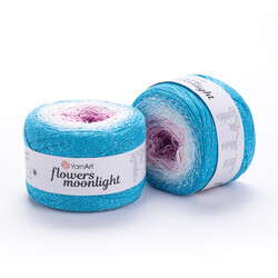 YarnArt FLOWERS MOONLİGHT 260 GR 1000 MT ÖRGÜ İPİ - Thumbnail