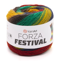 YarnArt - YarnArt FORZA FESTİVAL ÖRGÜ İPİ 100 GR 420 MT