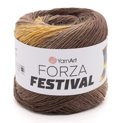 YarnArt FORZA FESTİVAL ÖRGÜ İPİ 100 GR 420 MT - Thumbnail