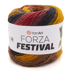YarnArt FORZA FESTİVAL ÖRGÜ İPİ 100 GR 420 MT - Thumbnail