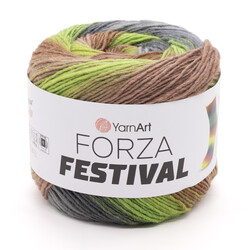 YarnArt FORZA FESTİVAL ÖRGÜ İPİ 100 GR 420 MT - Thumbnail