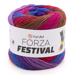 YarnArt FORZA FESTİVAL ÖRGÜ İPİ 100 GR 420 MT - Thumbnail