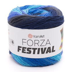 YarnArt FORZA FESTİVAL ÖRGÜ İPİ 100 GR 420 MT - Thumbnail