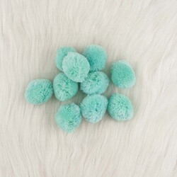 WOOL POMPOM 3 CM(PACK OF 10) - Thumbnail