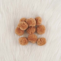 WOOL POMPOM 3 CM(PACK OF 10) - Thumbnail