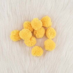 WOOL POMPOM 3 CM(PACK OF 10) - Thumbnail