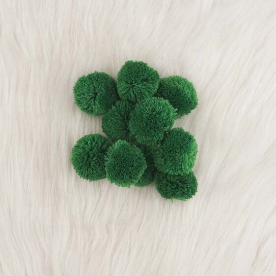 WOOL POMPOM 3 CM(PACK OF 10)