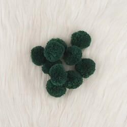 WOOL POMPOM 3 CM(PACK OF 10) - Thumbnail