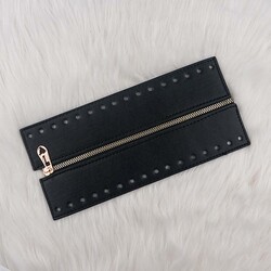 ZIPPER LEATHER BAG CLOSURE - Thumbnail